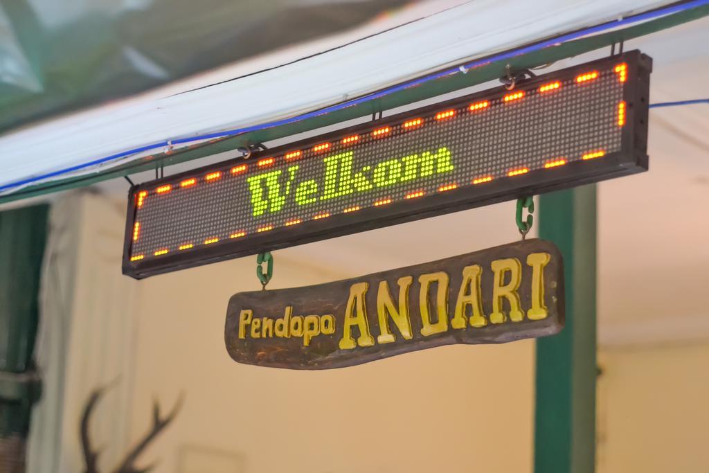 Pendopo Andari Homestay Yogyakarta Exterior foto