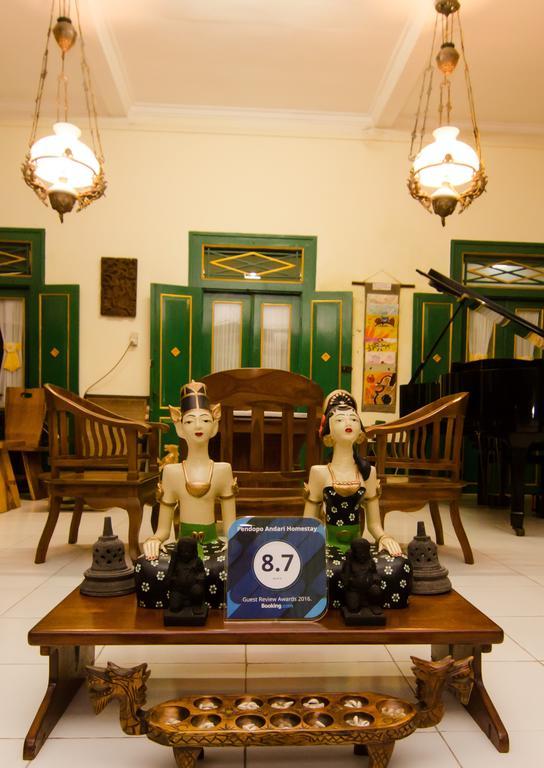 Pendopo Andari Homestay Yogyakarta Exterior foto